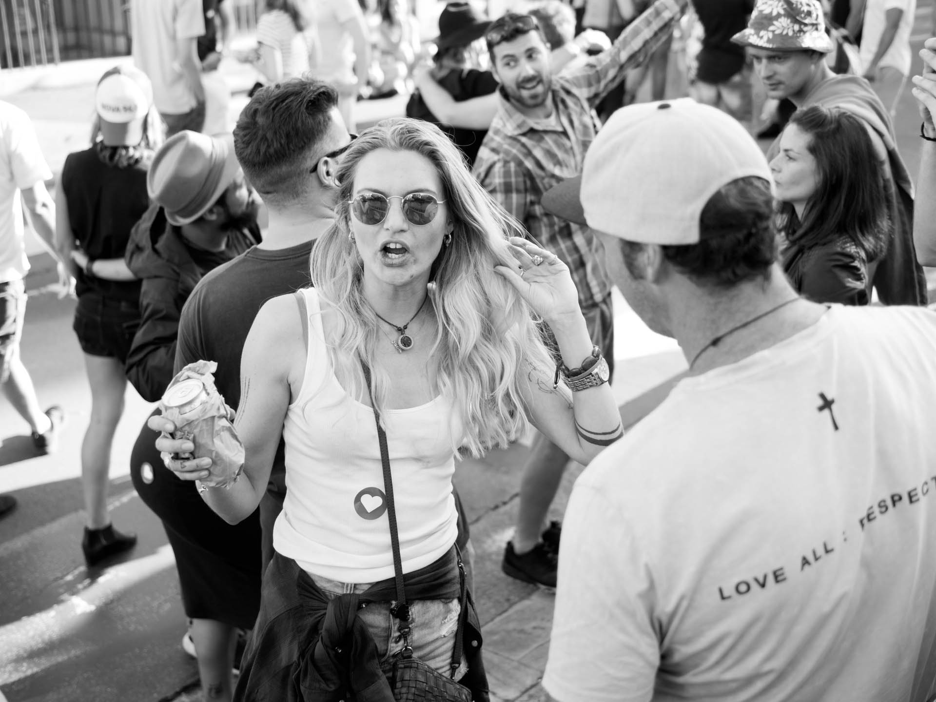 Cabaret Sasquatch Performer at Newtown Festival 2017